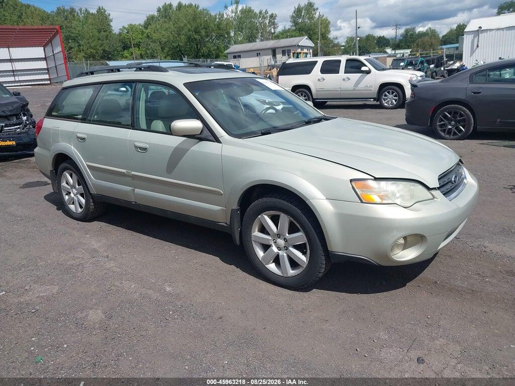 2006 SUBARU OUTBACK 4S4BP62C766302157