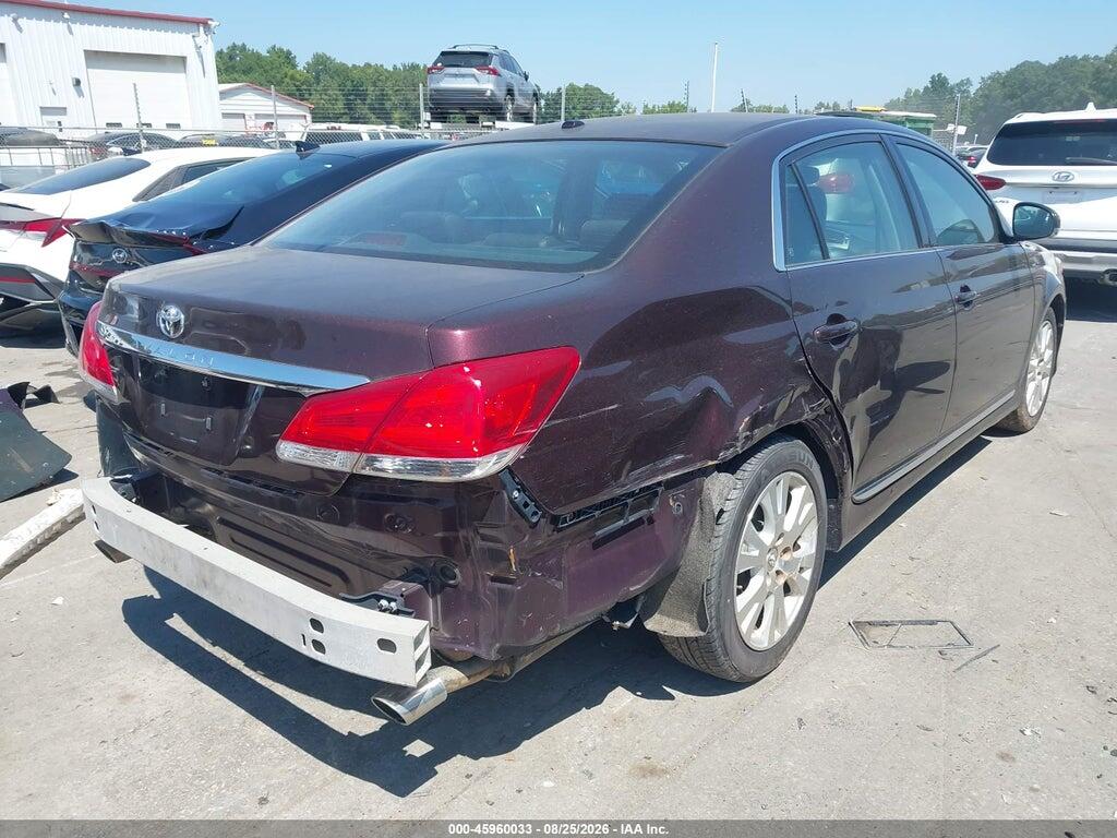 4T1BK3DB0CU449865 2012 TOYOTA AVALON photo no. 4