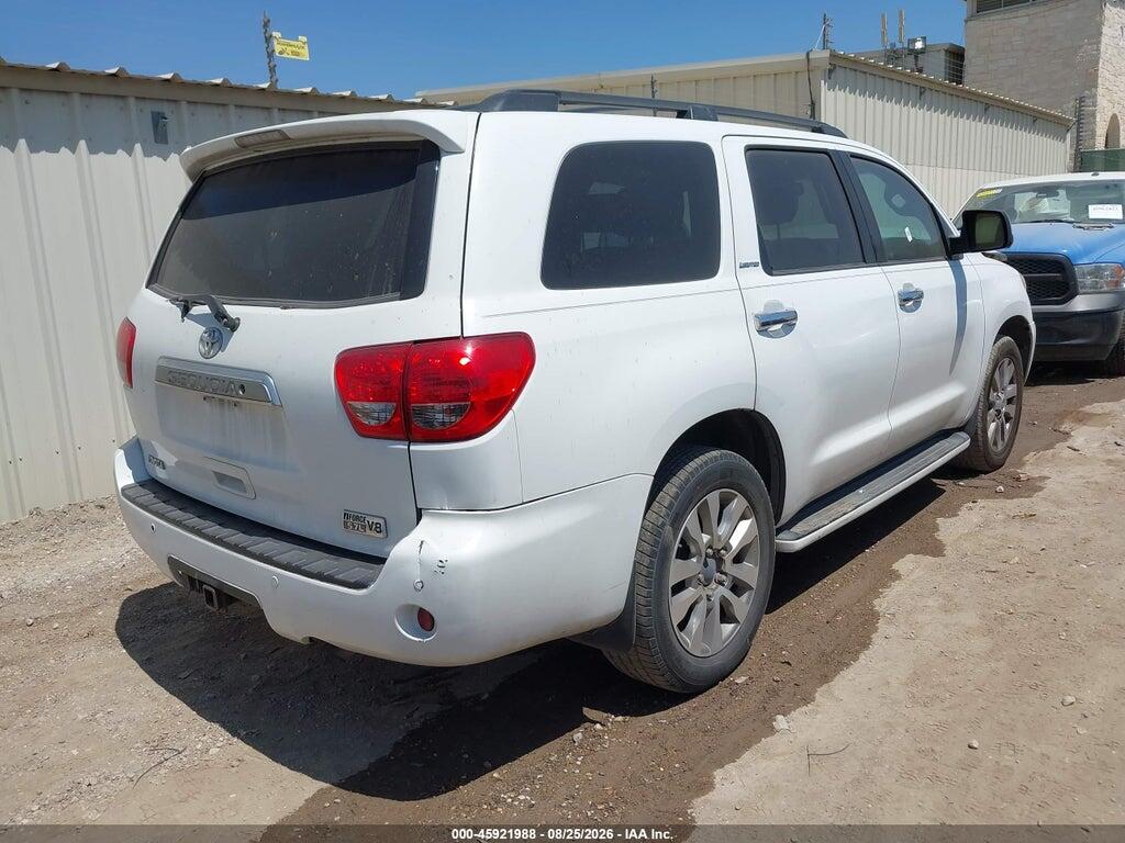 5TDZY68A78S010663 2008 TOYOTA SEQUOIA photo no. 4
