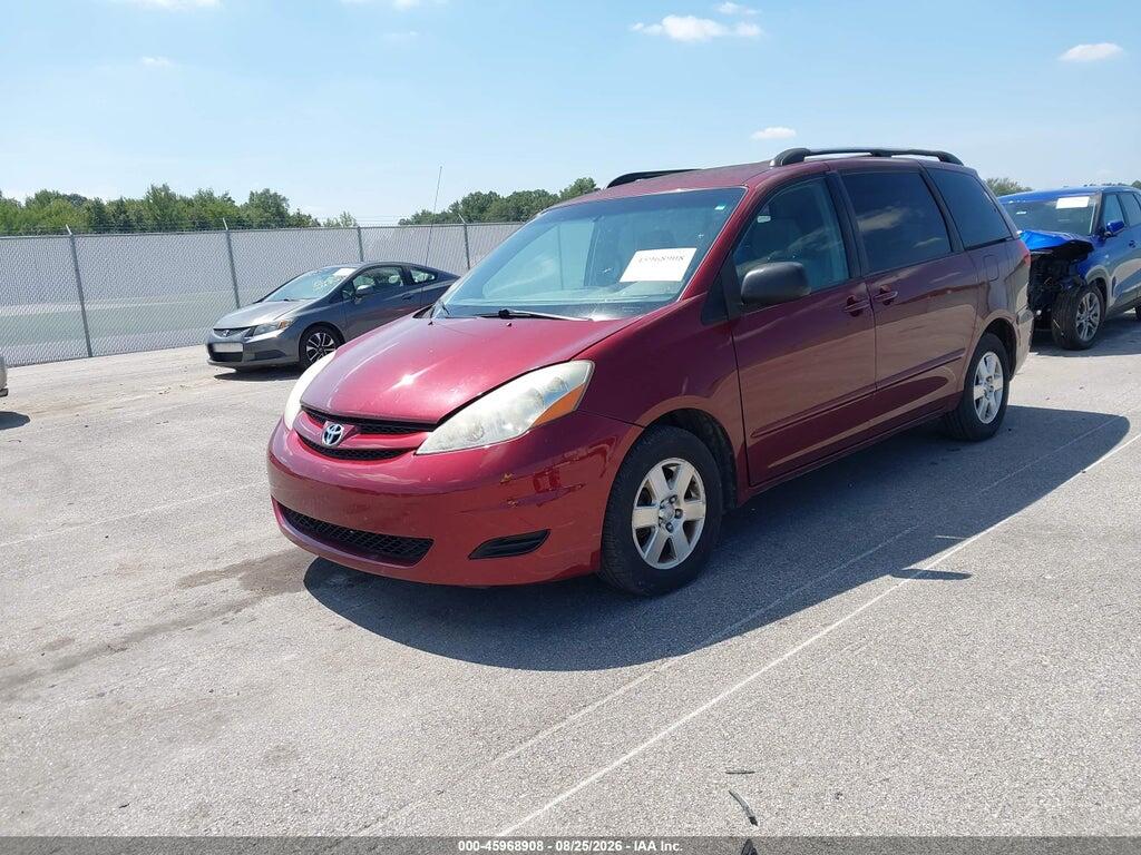 5TDZK23CX8S188537 2008 TOYOTA SIENNA photo no. 2