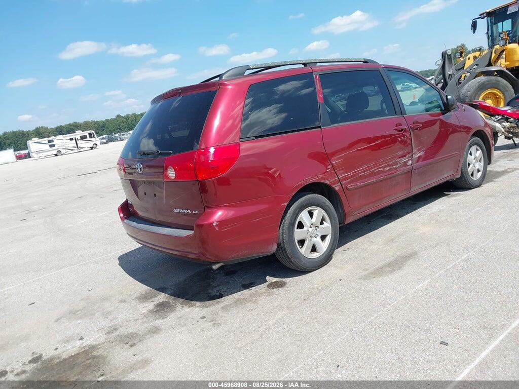 5TDZK23CX8S188537 2008 TOYOTA SIENNA photo no. 4