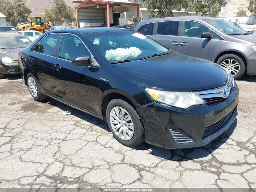 2012 TOYOTA CAMRY HYBRID 4T1BD1FK4CU049948
