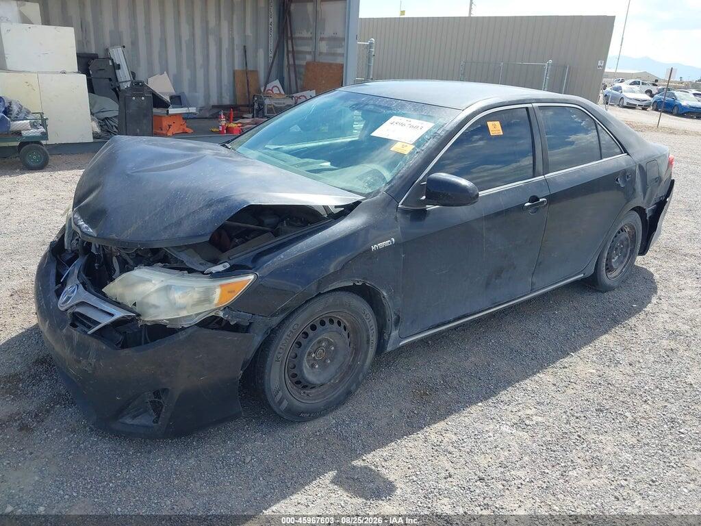 4T1BD1FK8CU041870 2012 TOYOTA CAMRY HYBRID photo no. 2