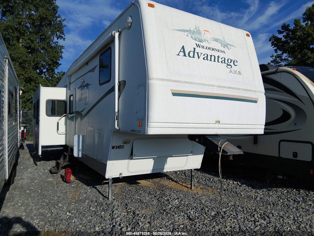 2004 FLEETWOOD WILDERNESS 1ED5R342542308970