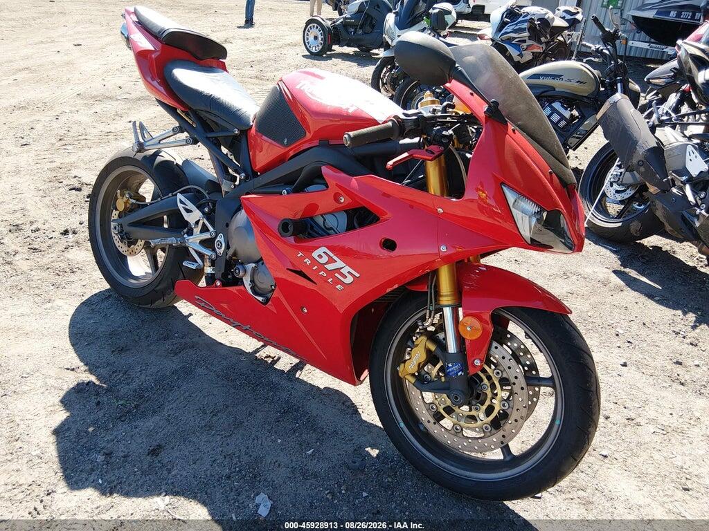 2008 TRIUMPH MOTORCYCLE DAYTONA SMTD00NS48J348211