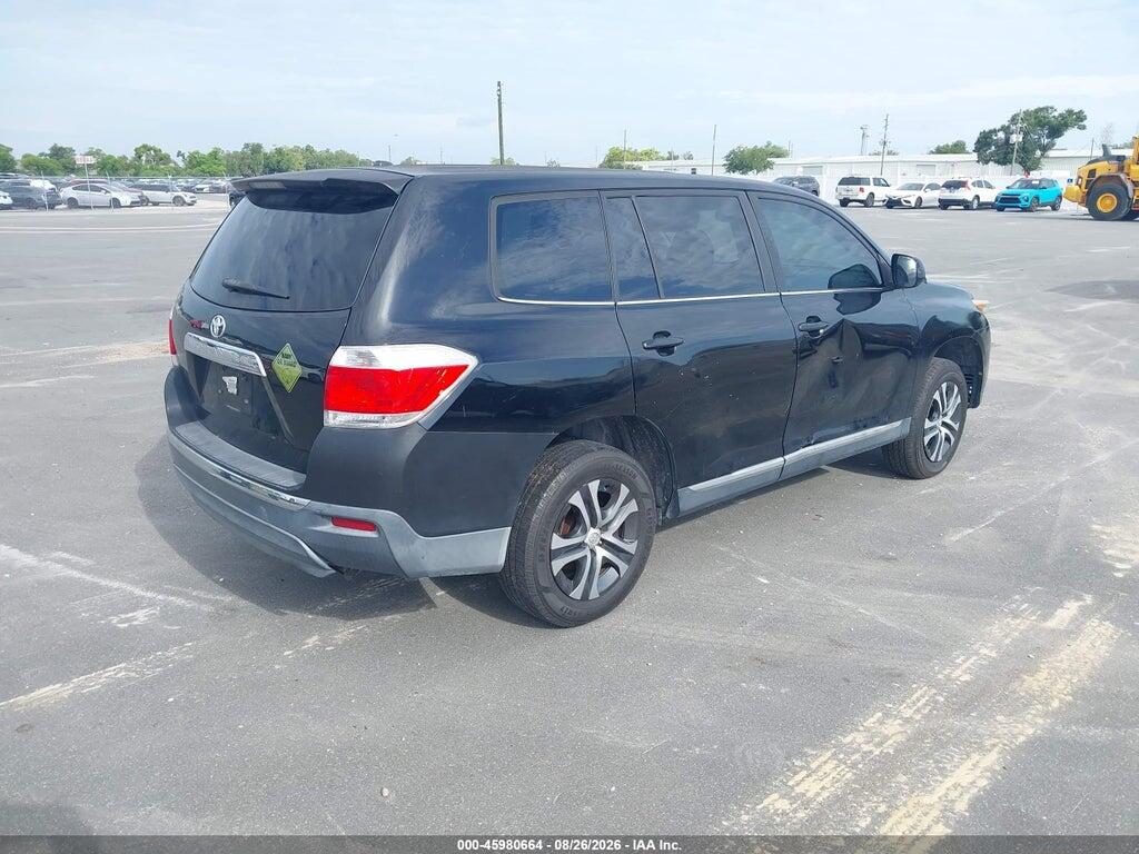 5TDZA3EH2CS022197 2012 TOYOTA HIGHLANDER photo no. 4