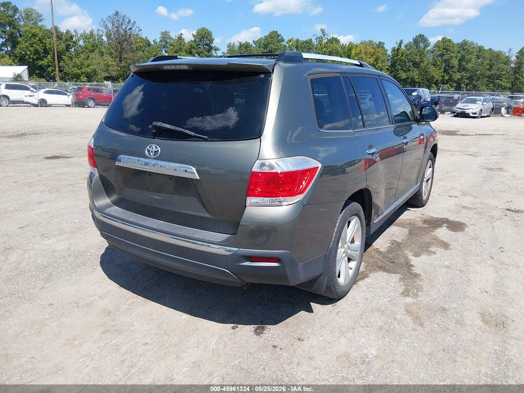 5TDDK3EH1CS144413 2012 TOYOTA HIGHLANDER photo no. 4