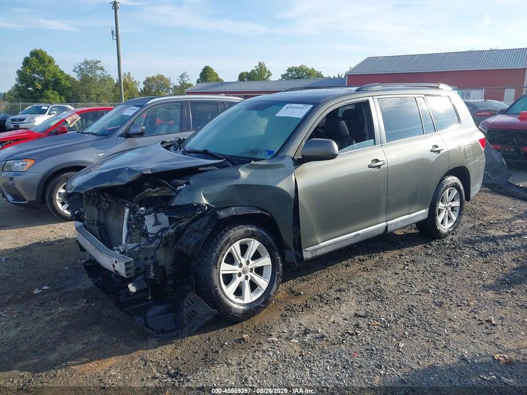 5TDBK3EH4CS151041 2012 TOYOTA HIGHLANDER photo no. 2