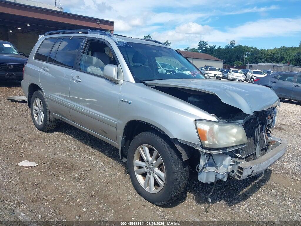 2007 TOYOTA HIGHLANDER HYBRID JTEEW21A470037078