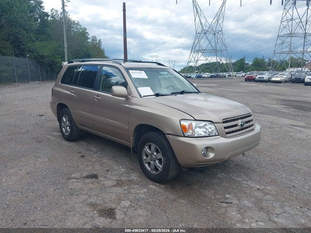 2006 TOYOTA HIGHLANDER JTEEP21A260145078