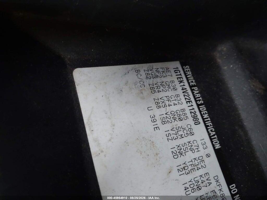 1GTEK14V22E112980 2002 GMC SIERRA 1500 photo no. 9
