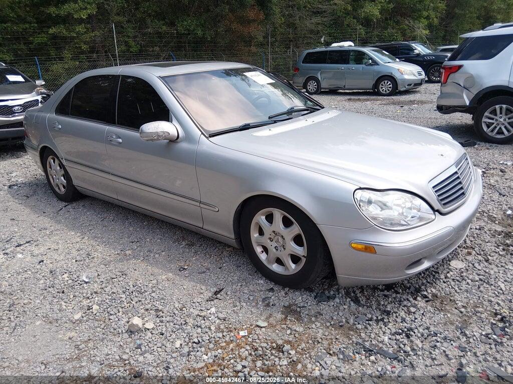 2000 MERCEDES-BENZ S WDBNG70J8YA044951