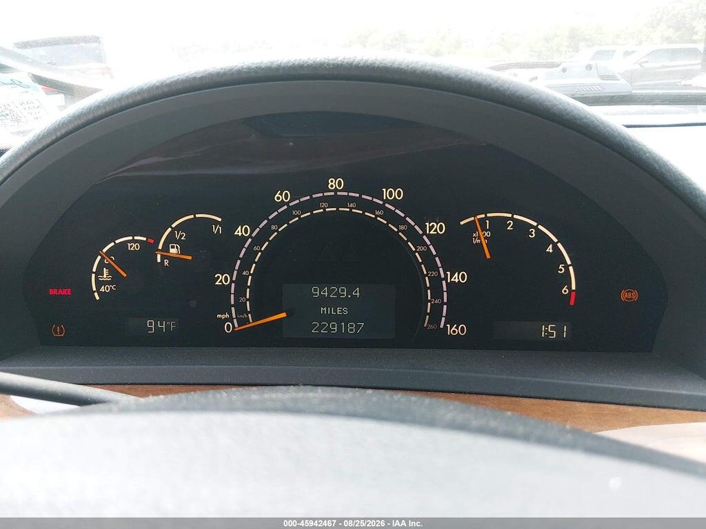 WDBNG70J8YA044951 2000 MERCEDES-BENZ S photo no. 7