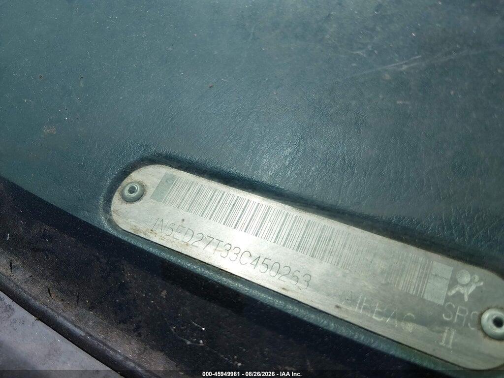 1N6ED27T33C450263 2003 NISSAN FRONTIER photo no. 12