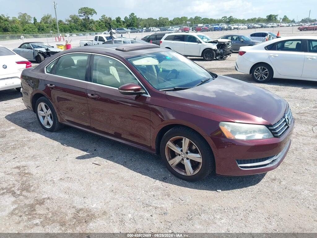 2012 VOLKSWAGEN PASSAT 1VWBN7A33CC064724