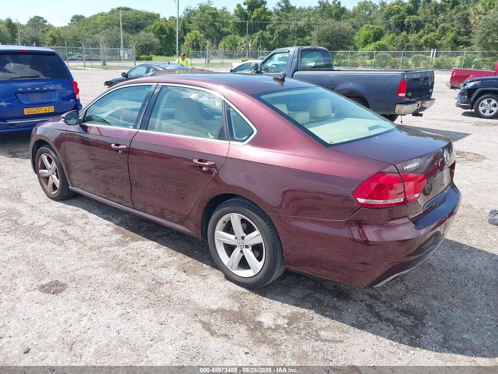 1VWBN7A33CC064724 2012 VOLKSWAGEN PASSAT photo no. 3