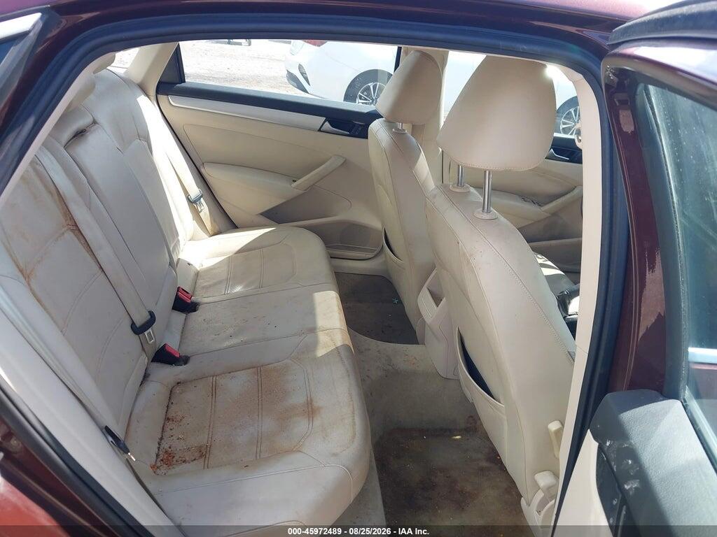 1VWBN7A33CC064724 2012 VOLKSWAGEN PASSAT photo no. 8