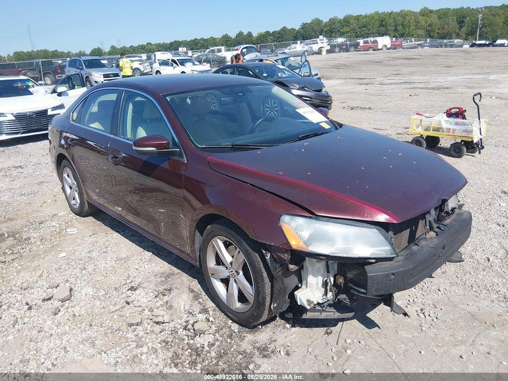 2012 VOLKSWAGEN PASSAT 1VWBP7A33CC093926