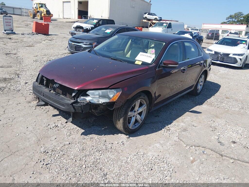1VWBP7A33CC093926 2012 VOLKSWAGEN PASSAT photo no. 2
