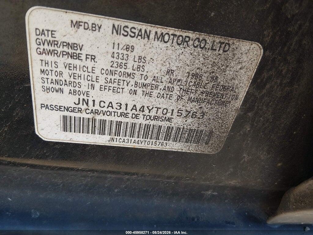 JN1CA31A4YT015763 2000 NISSAN MAXIMA photo no. 9