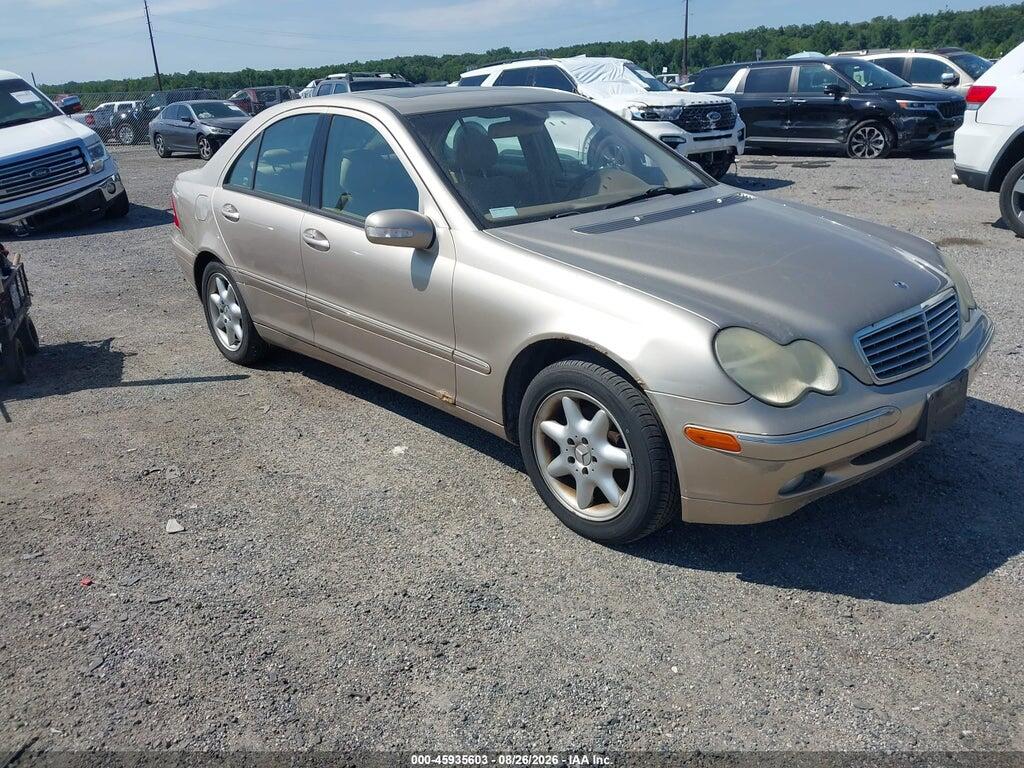 2002 MERCEDES-BENZ C 240 WDBRF61J32E008808