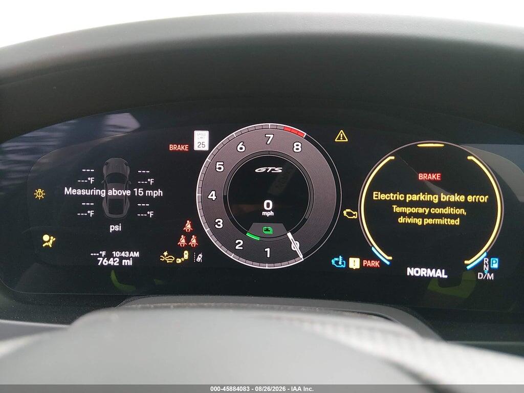 WP0AB2A98SS225989 2025 PORSCHE 911 photo no. 7