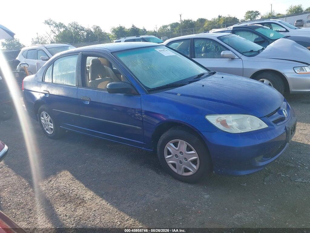 2004 HONDA CIVIC 2HGES16324H631052