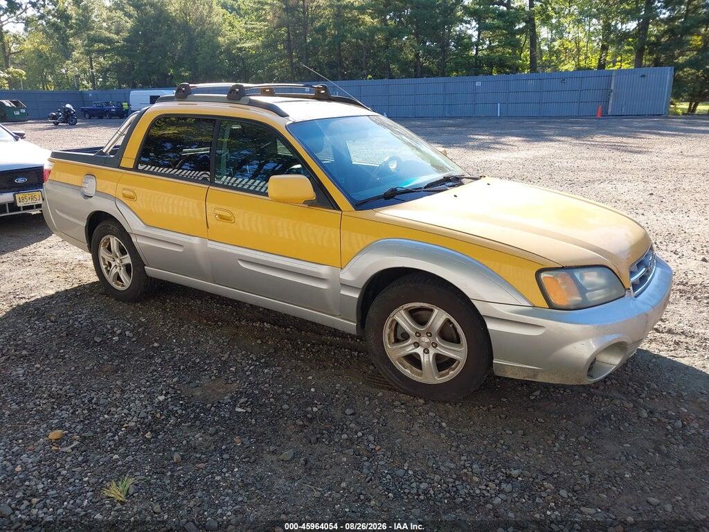 2003 SUBARU BAJA 4S4BT61C336106399