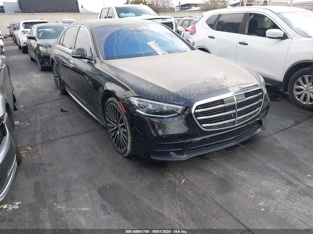 2022 MERCEDES-BENZ S 580 W1K6G7GB3NA098454