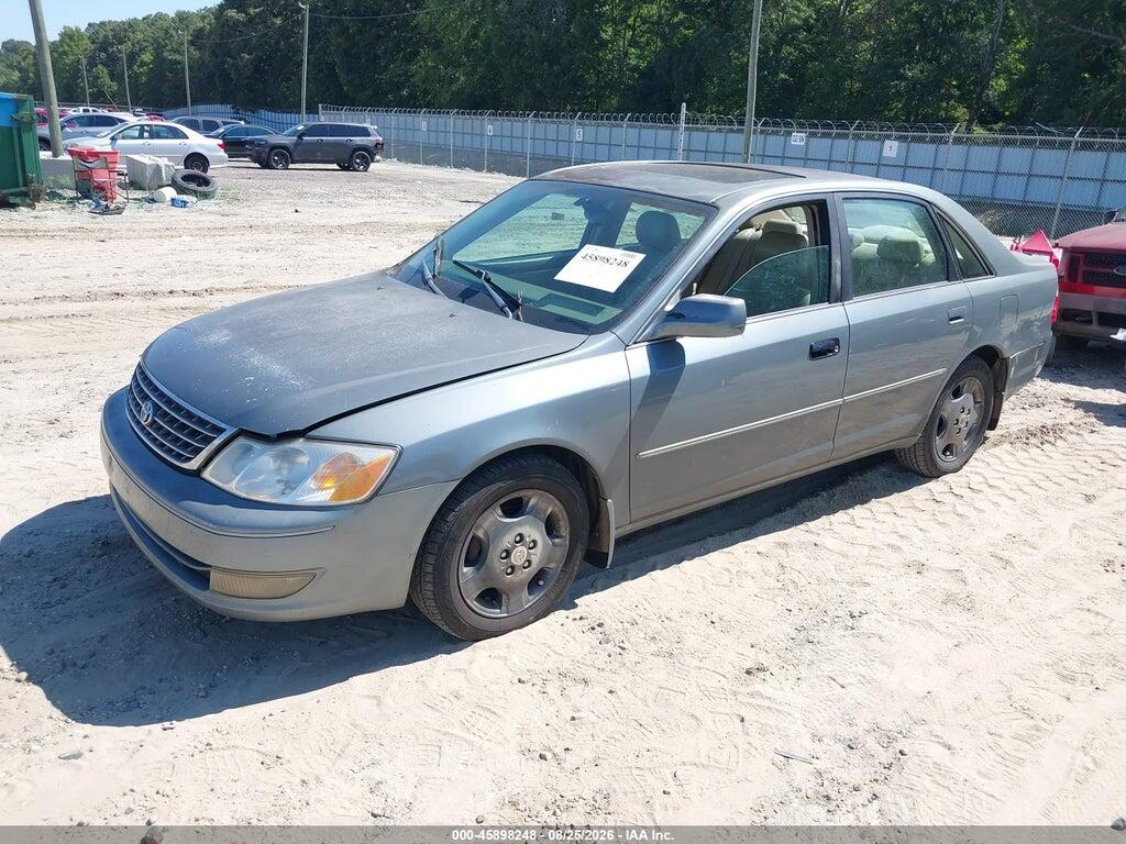 4T1BF28B43U304255 2003 TOYOTA AVALON photo no. 2