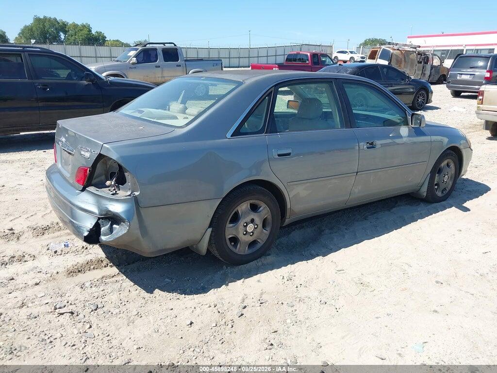 4T1BF28B43U304255 2003 TOYOTA AVALON photo no. 4