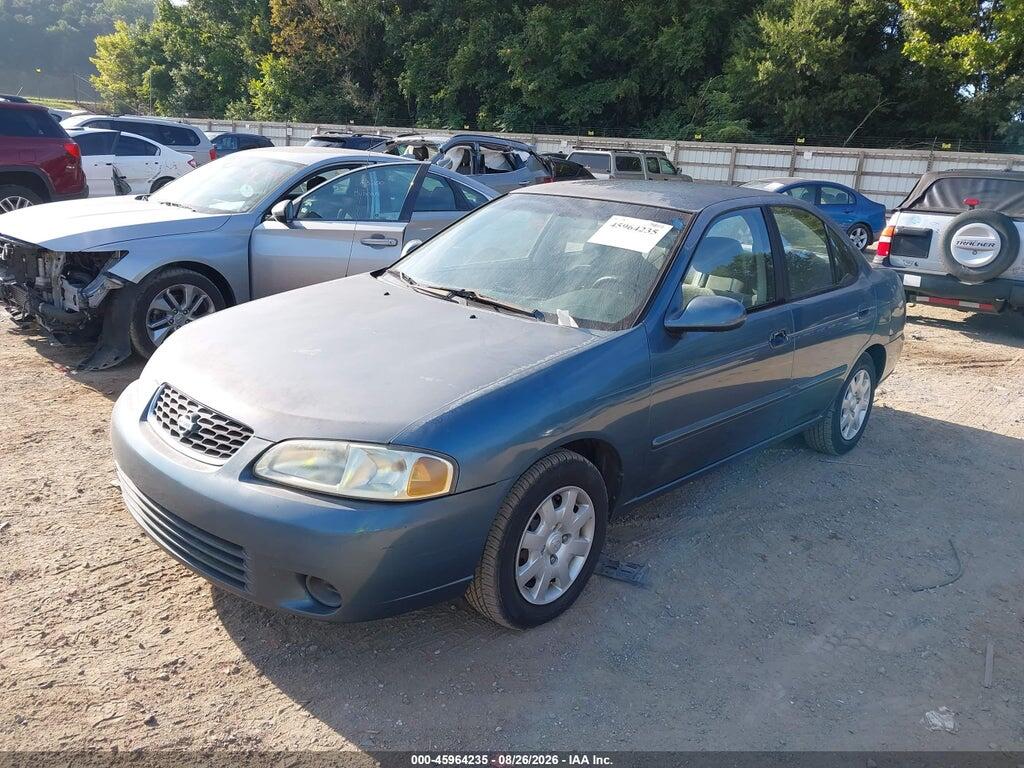3N1CB51D92L644255 2002 NISSAN SENTRA photo no. 2