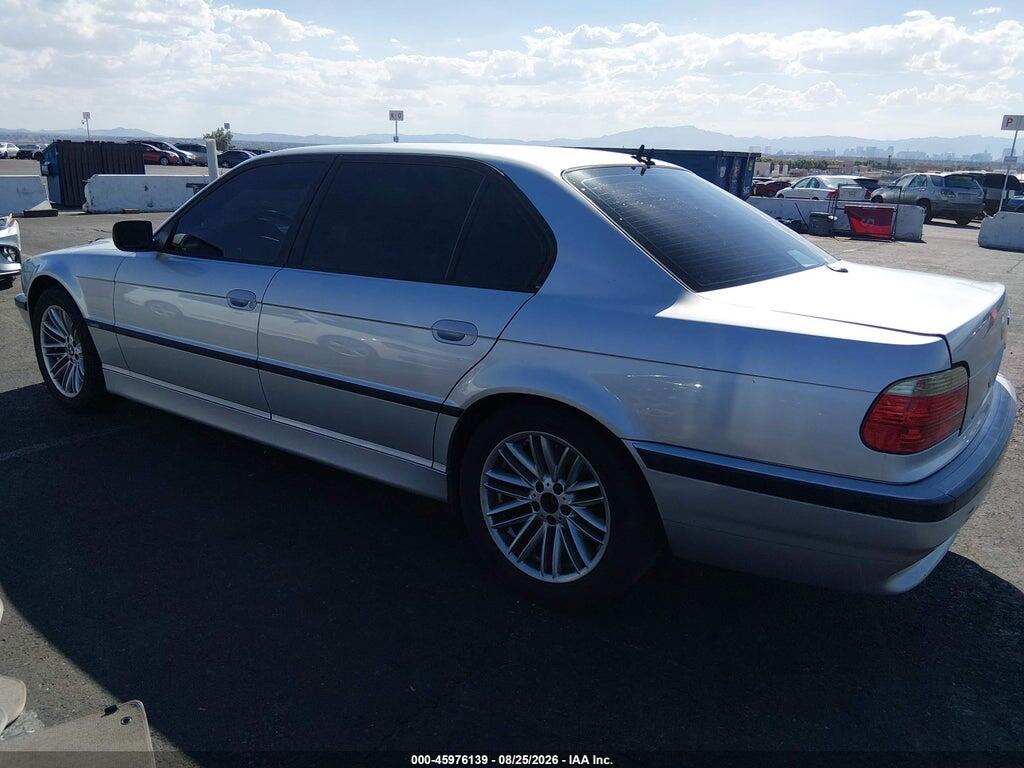 WBAGH83461DP31379 2001 BMW 740IL photo no. 3