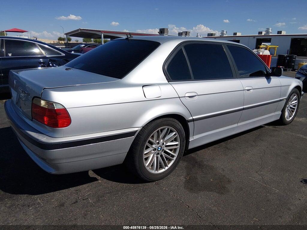 WBAGH83461DP31379 2001 BMW 740IL photo no. 4
