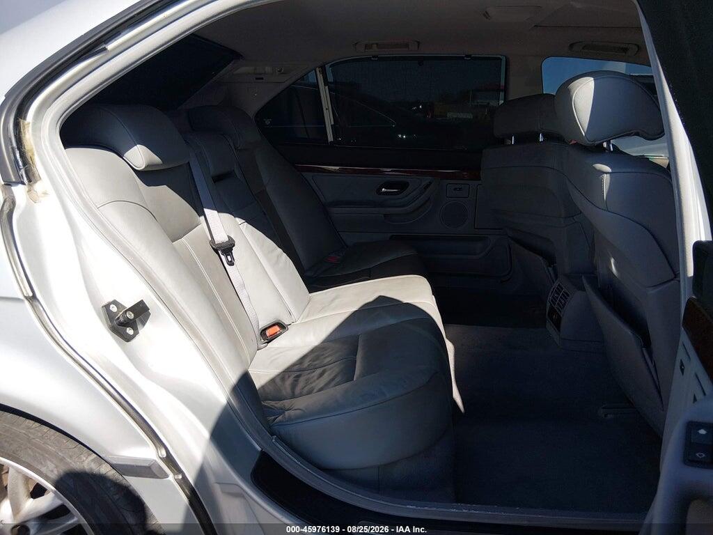 WBAGH83461DP31379 2001 BMW 740IL photo no. 8