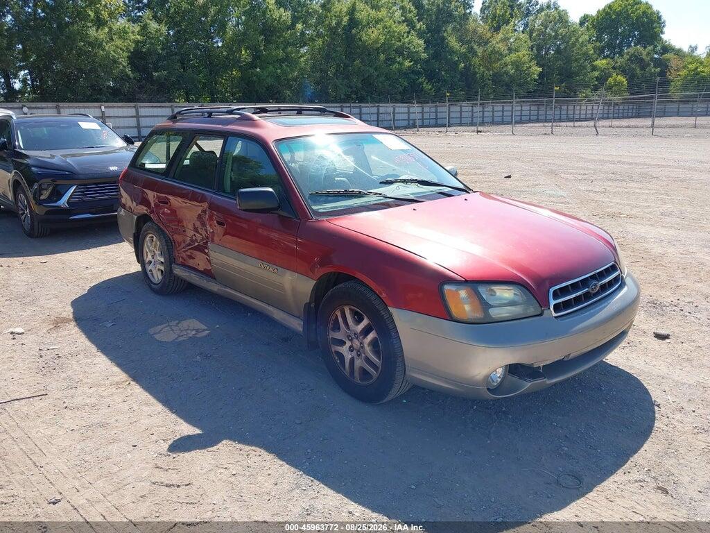 2002 SUBARU OUTBACK 4S3BH686X27642118
