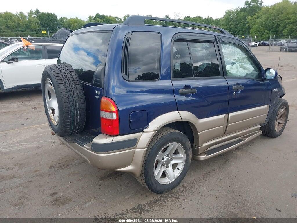 JS3TD62V724161570 2002 SUZUKI GRAND VITARA photo no. 4