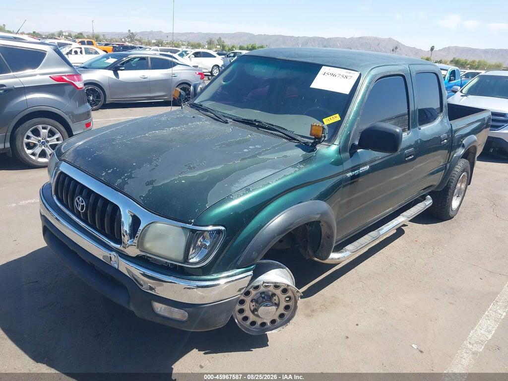 5TEGM92NX2Z095637 2002 TOYOTA TACOMA photo no. 2