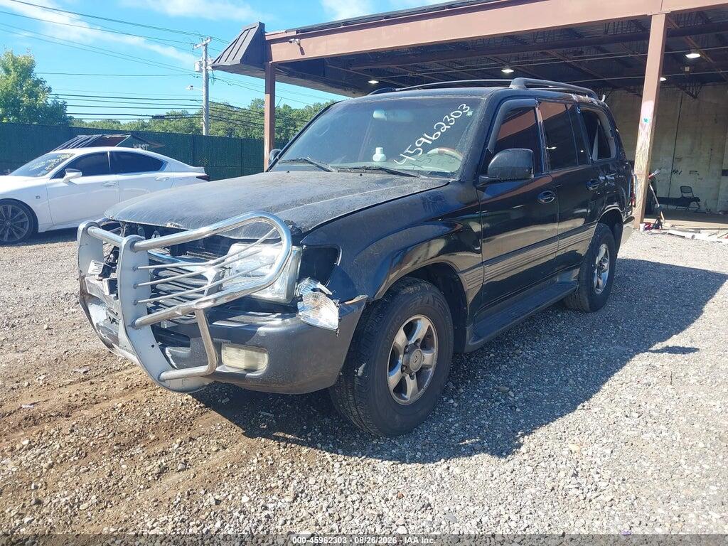 JTEHT05J922024361 2002 TOYOTA LAND CRUISER photo no. 2