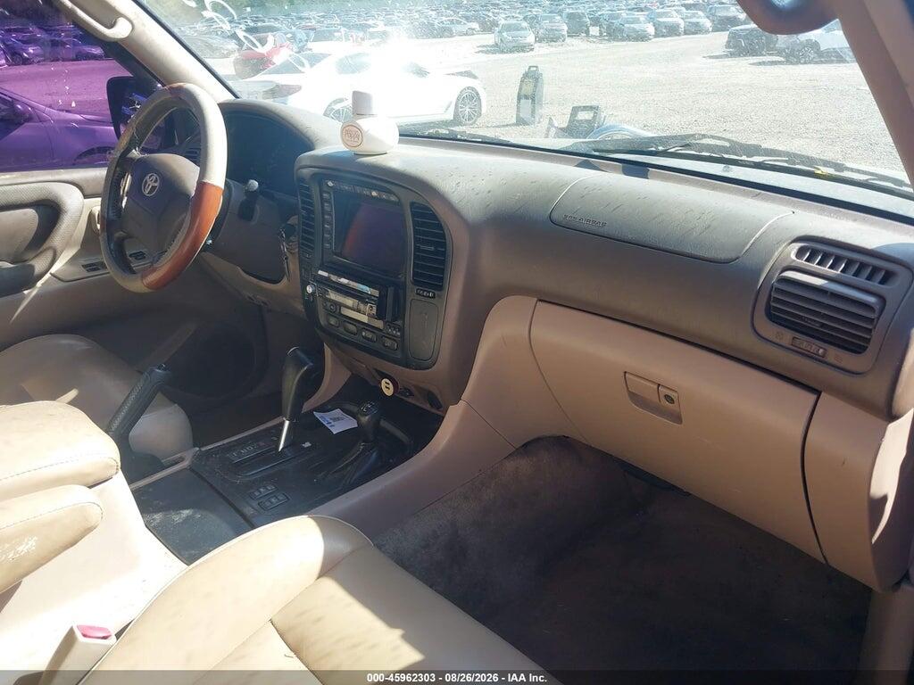 JTEHT05J922024361 2002 TOYOTA LAND CRUISER photo no. 5