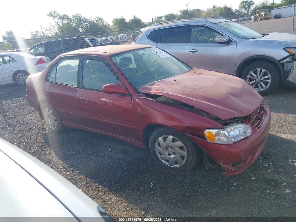 2002 TOYOTA COROLLA 2T1BR12E12C577464