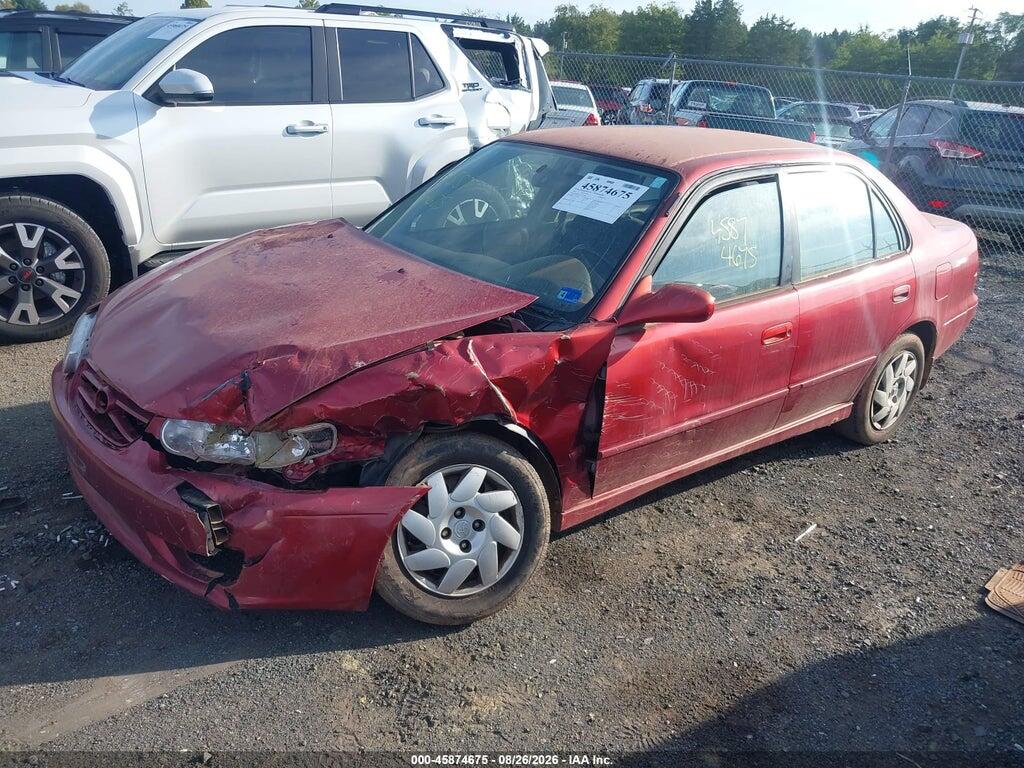 2T1BR12E12C577464 2002 TOYOTA COROLLA photo no. 2
