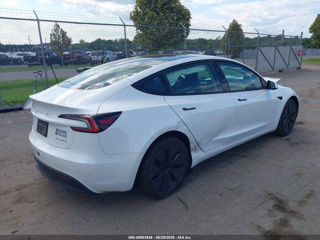 5YJ3E1EB7SF911347 2025 TESLA MODEL 3 photo no. 4