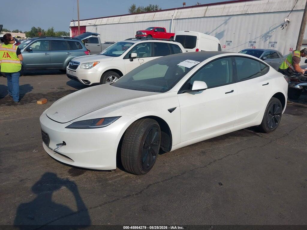 5YJ3E1EA7SF988467 2025 TESLA MODEL 3 photo no. 2