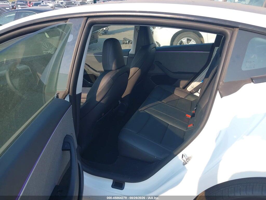 5YJ3E1EA7SF988467 2025 TESLA MODEL 3 photo no. 8