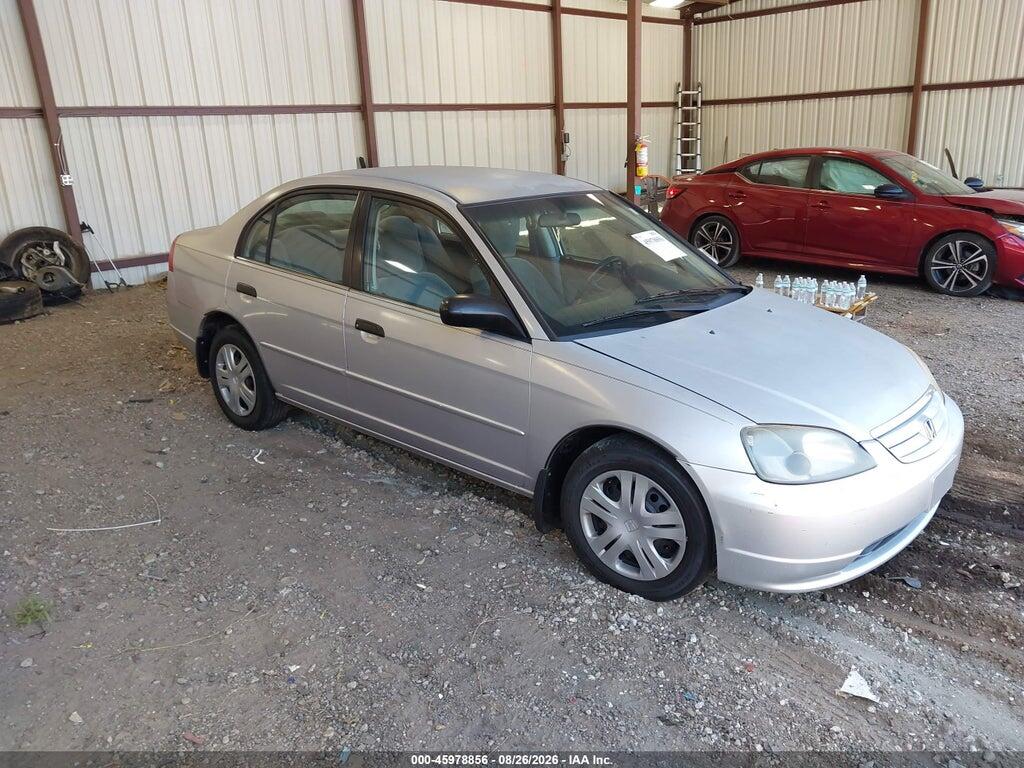 2001 HONDA CIVIC 1HGES16541L015398