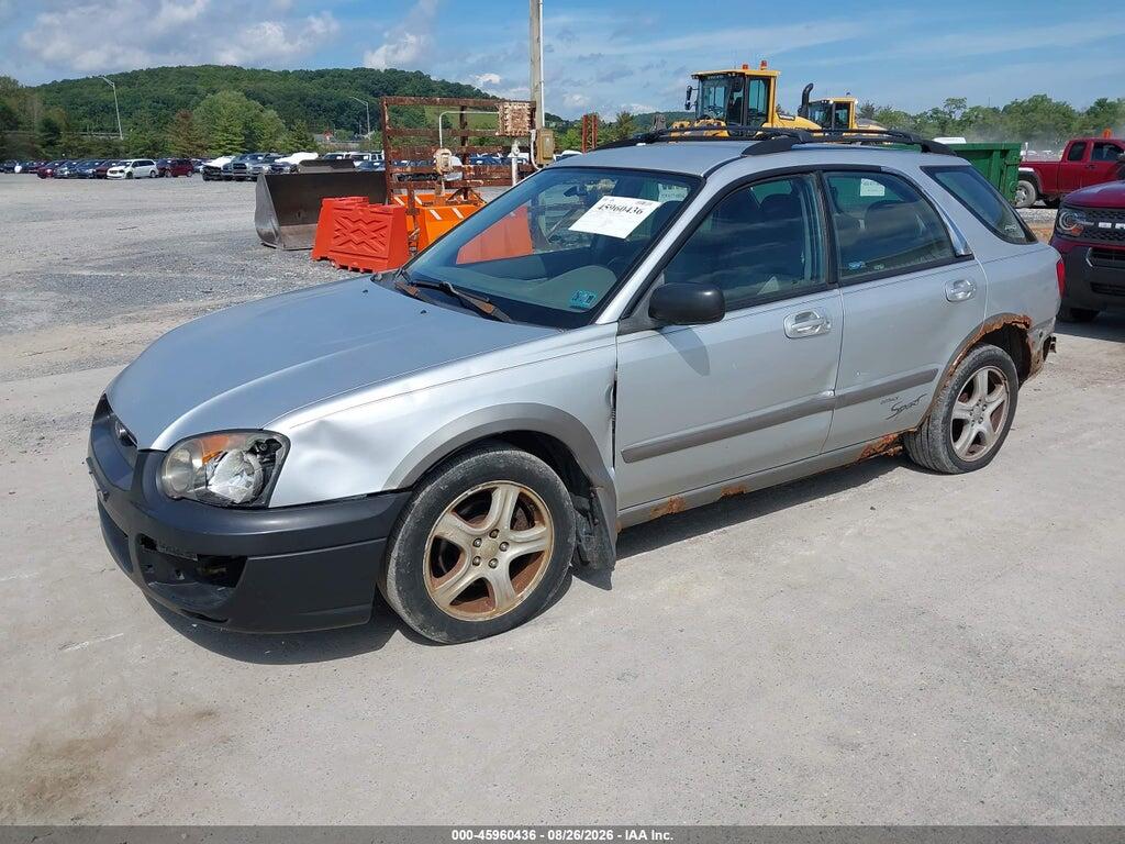JF1GG685X4H803859 2004 SUBARU IMPREZA OUTBACK SPORT photo no. 2