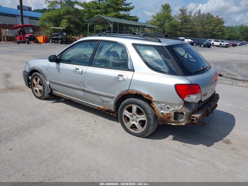 JF1GG685X4H803859 2004 SUBARU IMPREZA OUTBACK SPORT photo no. 3