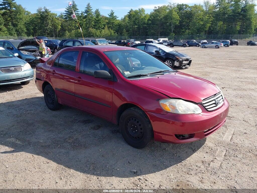 2004 TOYOTA COROLLA 2T1BR32E54C225115