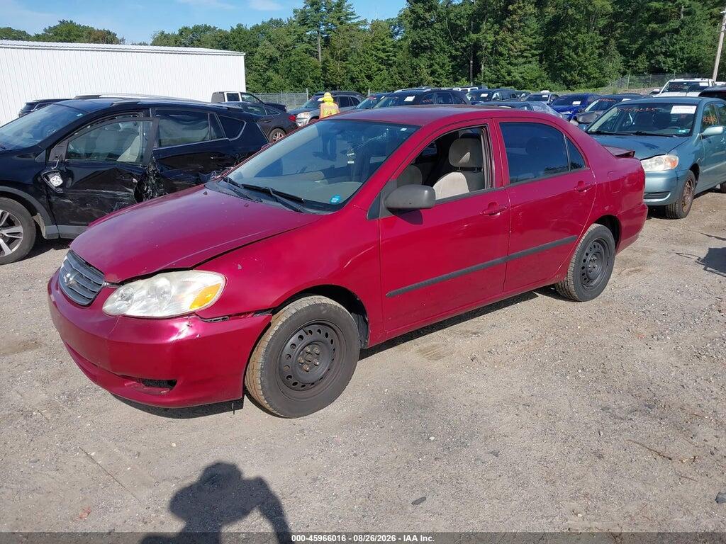 2T1BR32E54C225115 2004 TOYOTA COROLLA photo no. 2